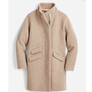 J.Crew - Cocoon Coat in Italian-Stadium Cloth Wool Blend (NWOT), Size 12